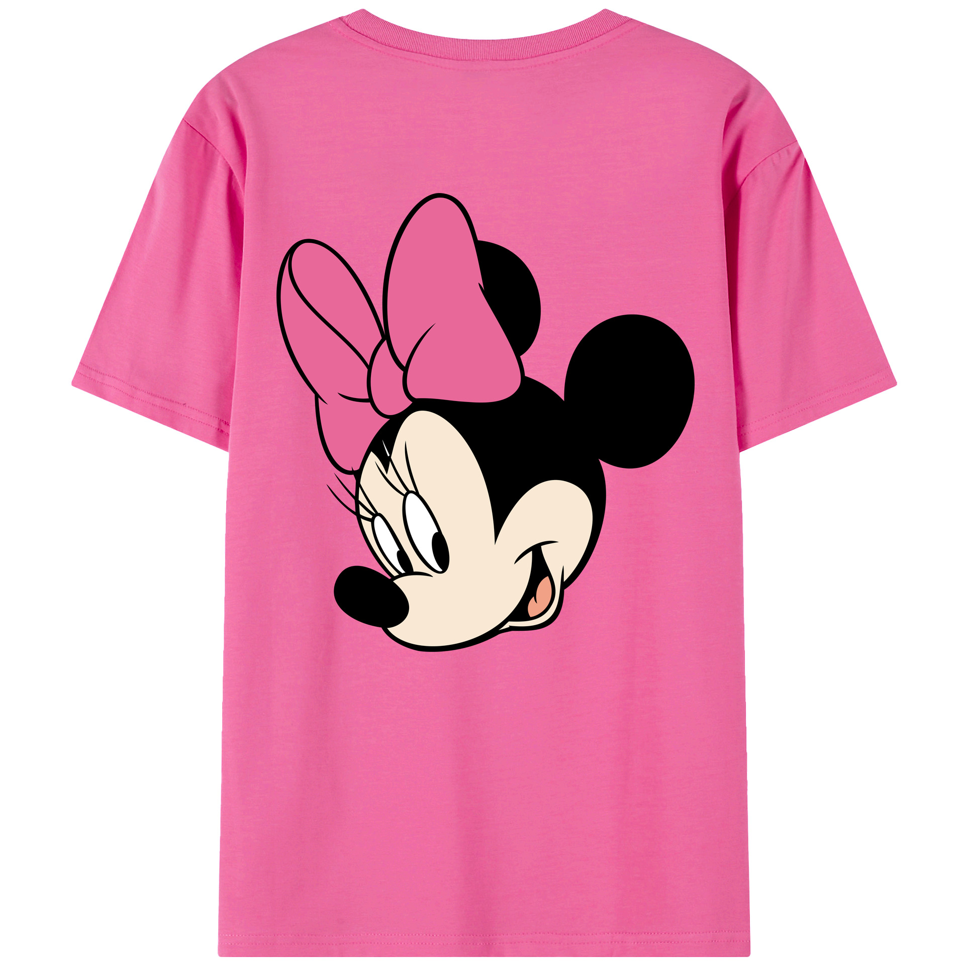 （画像用） ミッキーマウス Mickey Mouse レディース半袖Tシャツ(バックプリント)